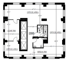 1212 Broadway, Oakland, CA à louer Plan d’étage– Image 1 sur 1