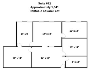 1901 Central Dr, Bedford, TX à louer Plan d’étage– Image 1 sur 3