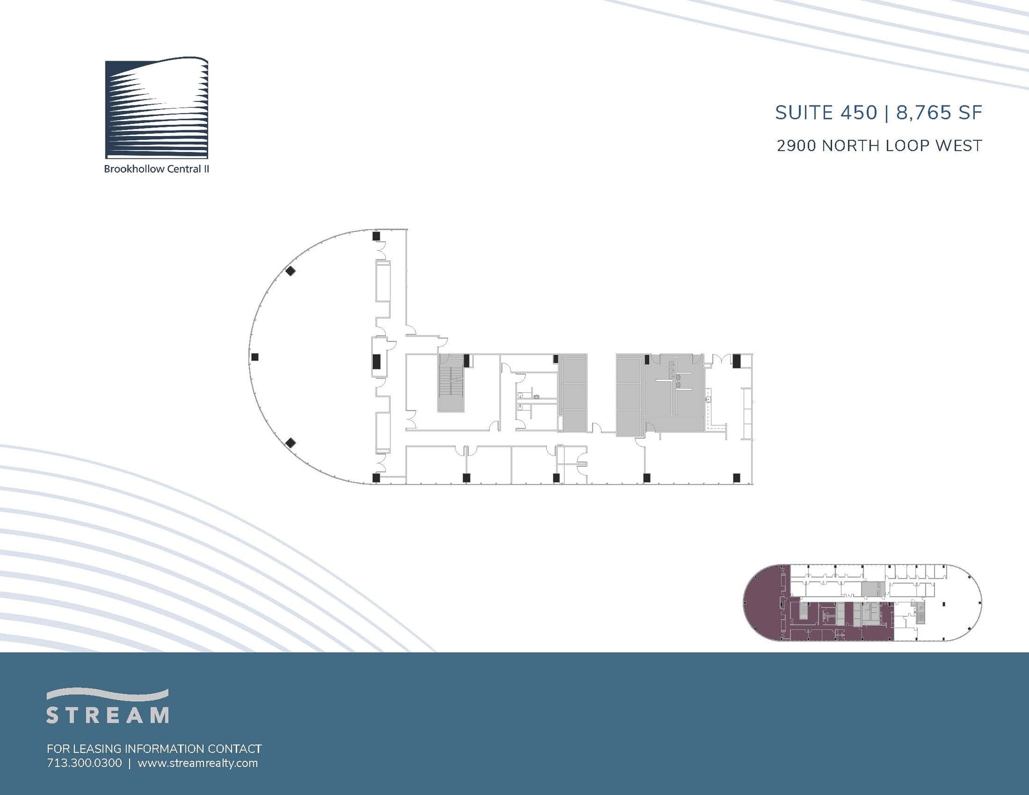 2900 N Loop Fwy W, Houston, TX à louer Plan d’étage– Image 1 sur 1