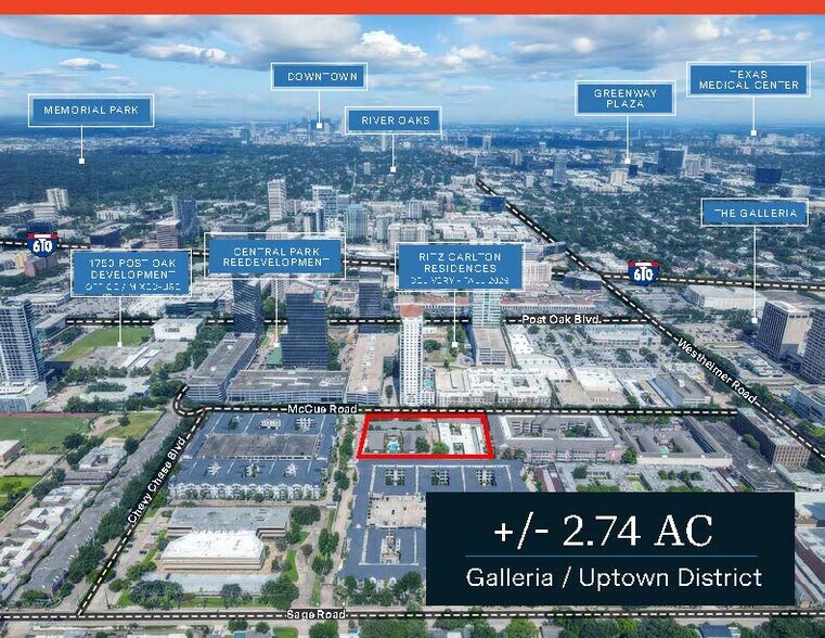 2306 McCue Rd, Houston, TX à vendre - Photo de l’immeuble – Image 3 sur 7