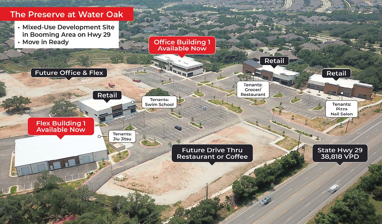 3701 W State Highway 29, Georgetown, TX à louer Photo principale– Image 1 sur 25