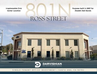 Plus de détails pour 801 N Ross St, Santa Ana, CA - Bureau à vendre