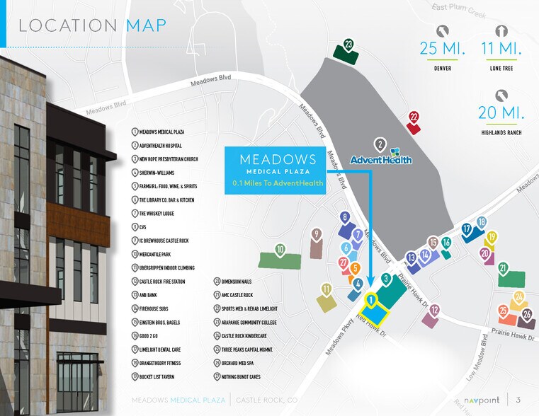Meadows Medical Plaza, Castle Rock, CO à louer - Photo de l’immeuble – Image 3 sur 3