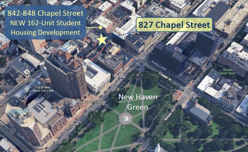 827 Chapel St, New Haven, CT à louer - Photo de l’immeuble – Image 3 sur 6