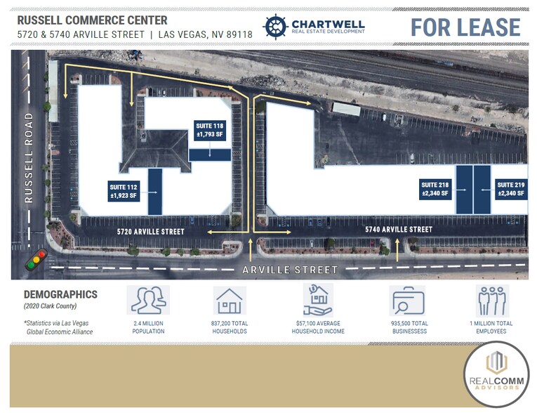 5720 Arville St, Las Vegas, NV à louer - Photo de l’immeuble – Image 3 sur 5