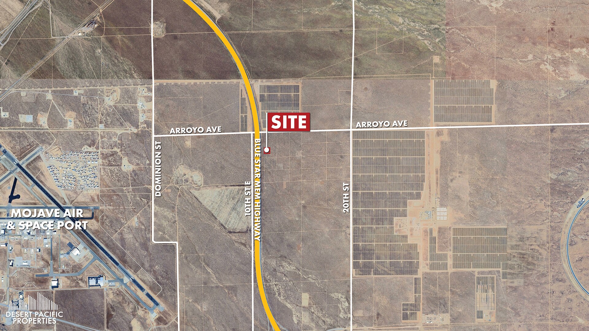 Bishop Dr & Arroyo Ave, Mojave, CA à vendre Aérien– Image 1 sur 4