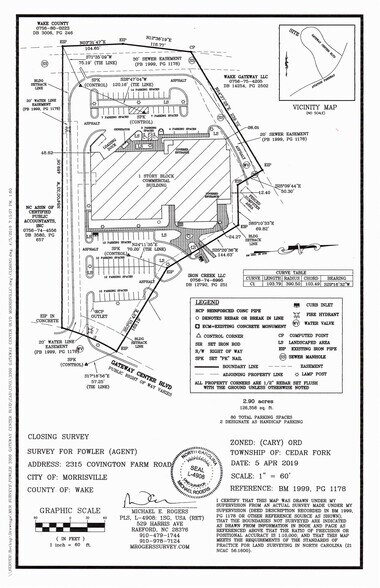 3300 Gateway Centre Blvd, Morrisville, NC à louer - Plan de site – Image 2 sur 12