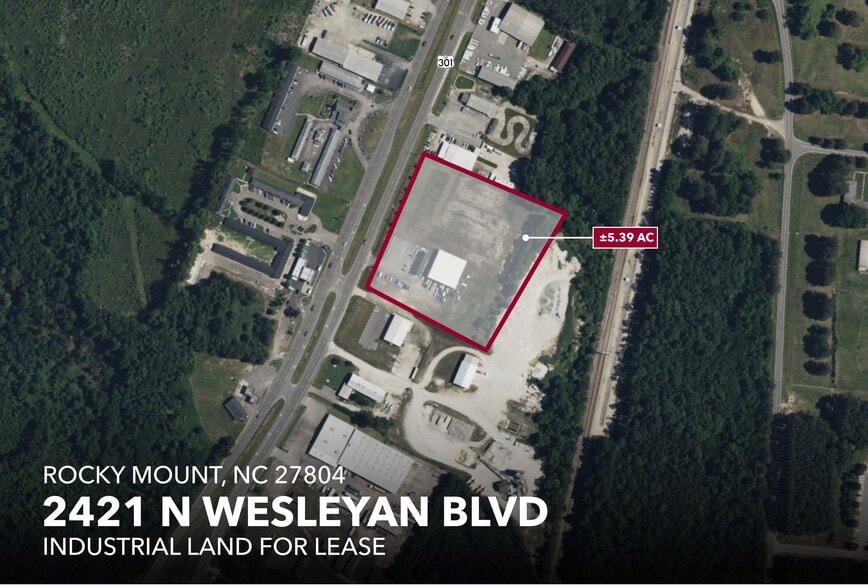 2421 N Wesleyan Blvd, Rocky Mount, NC à louer - Photo principale – Image 1 sur 2
