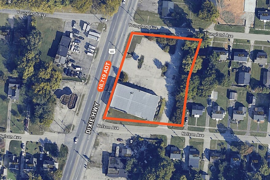 2707 Dixie Hwy, Louisville, KY à vendre - Photo de l’immeuble – Image 2 sur 2