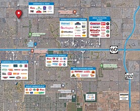 4435-4455 E Broadway Rd, Mesa, AZ - VUE AÉRIENNE  vue de carte