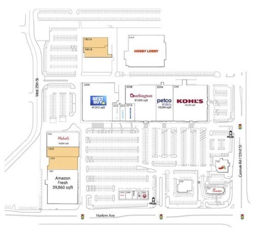 7401 W 24th St, North Riverside, IL à louer - Plan de site – Image 1 sur 1