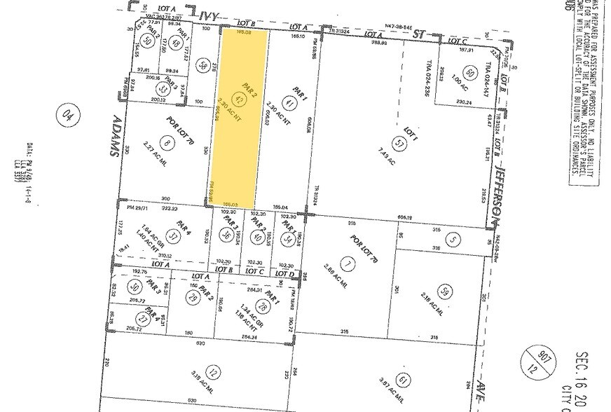 41680 Ivy St, Murrieta, CA à vendre - Plan cadastral – Image 2 sur 30