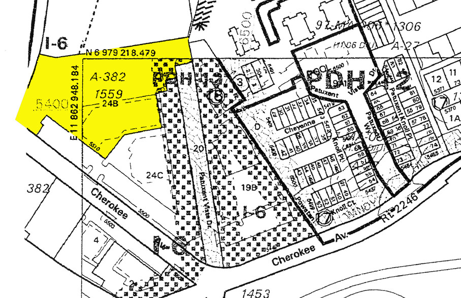 5510 Cherokee Ave, Alexandria, VA à louer - Plan cadastral – Image 3 sur 11