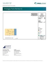 710-1040 Thomas Ave SW, Renton, WA à louer Plan d’étage– Image 2 sur 4