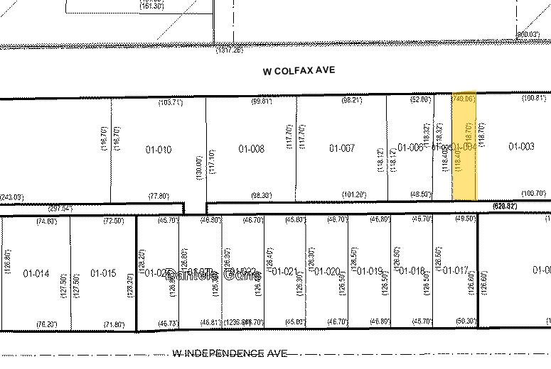 11712 W Colfax Ave, Lakewood, CO à vendre - Plan cadastral – Image 2 sur 36