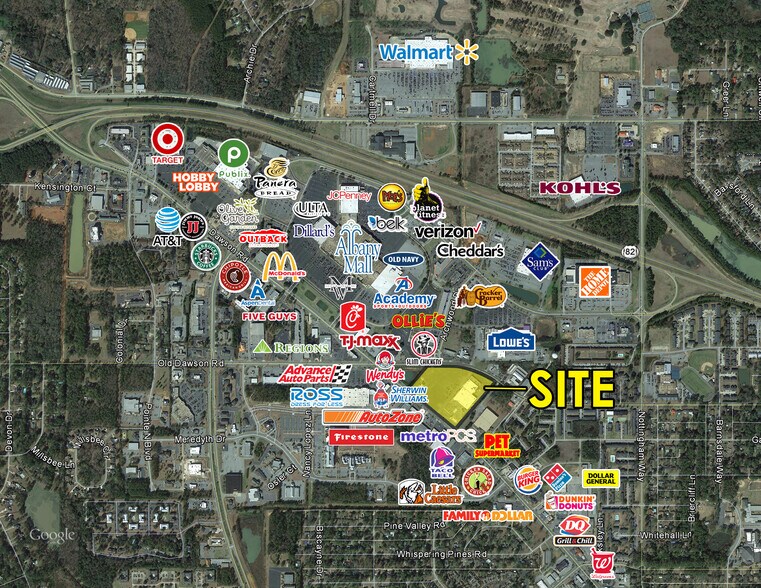 2525 Dawson Rd, Albany, GA à louer - Photo de l’immeuble – Image 1 sur 3