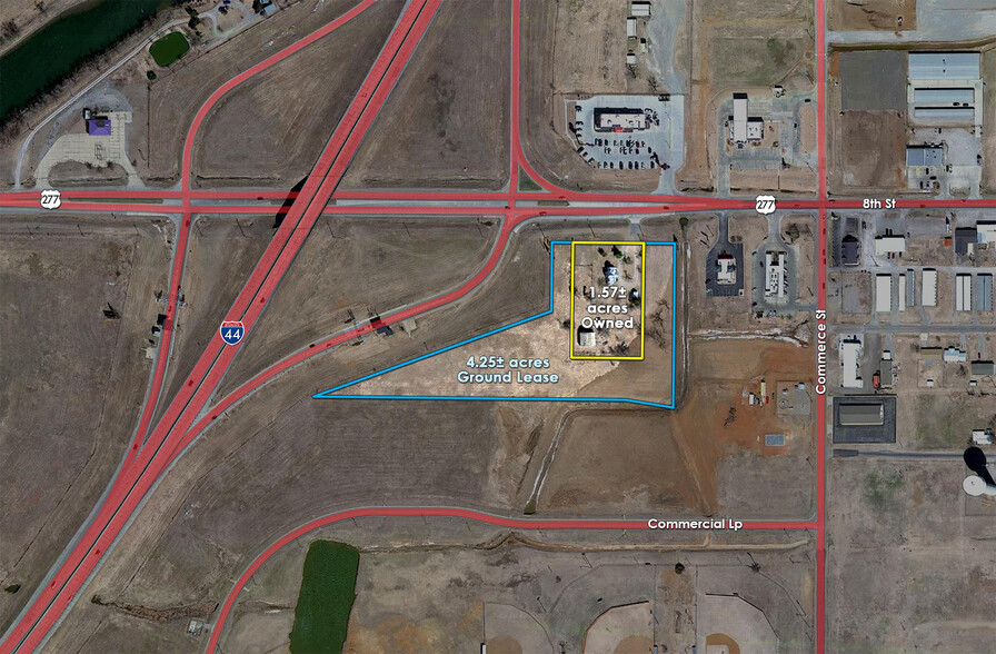 7347 US Highway 17 Hwy, Elgin, OK à vendre - Plan cadastral – Image 2 sur 16