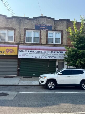 Plus de détails pour 190-26 Jamaica Ave, Hollis, NY - Local commercial à vendre