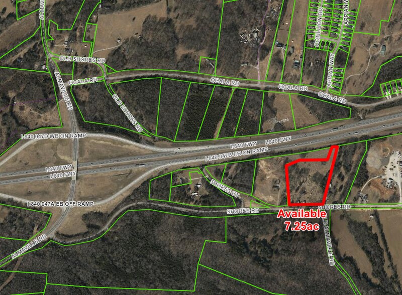 6902 Shores Rd, Murfreesboro, TN à vendre - Aérien – Image 1 sur 2