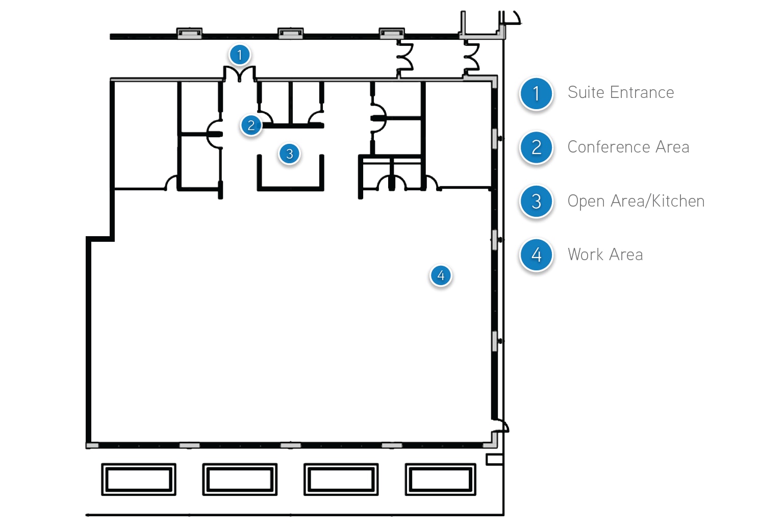 4240 Duncan Ave, Saint Louis, MO à louer Plan d’étage– Image 1 sur 1