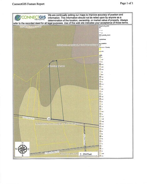 0 Warsaw Rd, Clinton, NC à vendre - Plan cadastral – Image 3 sur 3