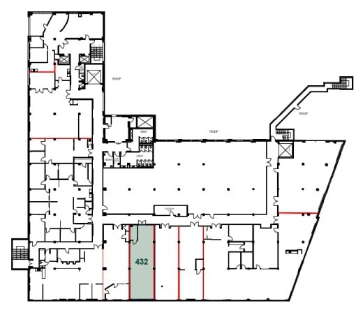 6250-6306 Av Du Parc, Montréal, QC à louer Plan d’étage– Image 1 sur 1