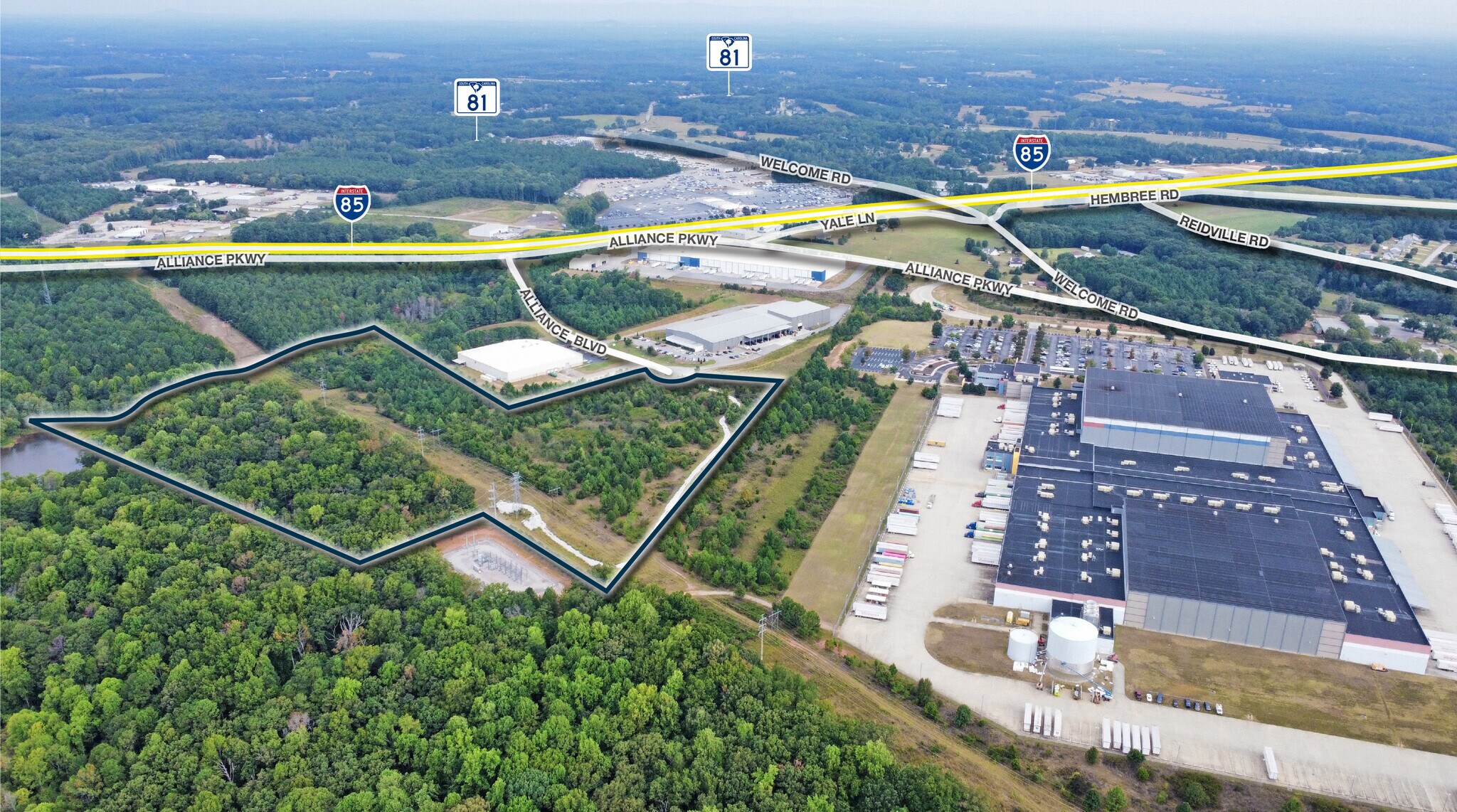 170 Alliance Blvd, Williamston, SC à louer Photo de l’immeuble– Image 1 sur 14