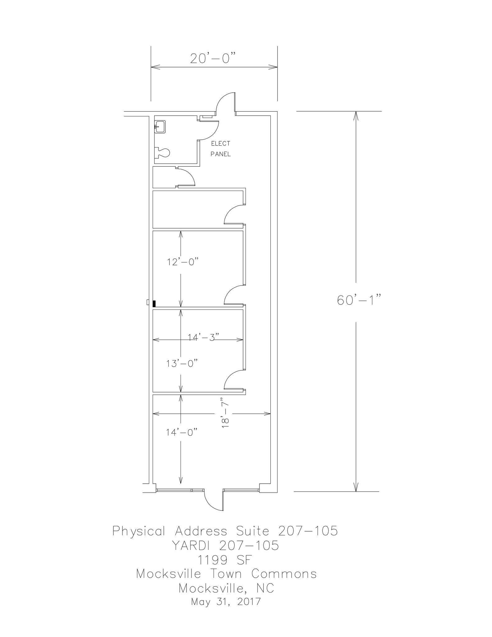 261 Cooper Creek Dr, Mocksville, NC à louer Plan de site– Image 1 sur 9