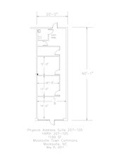 261 Cooper Creek Dr, Mocksville, NC à louer Plan de site– Image 1 sur 9