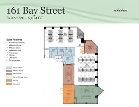 161 Bay St, Toronto, ON à louer Plan d’étage– Image 1 sur 1