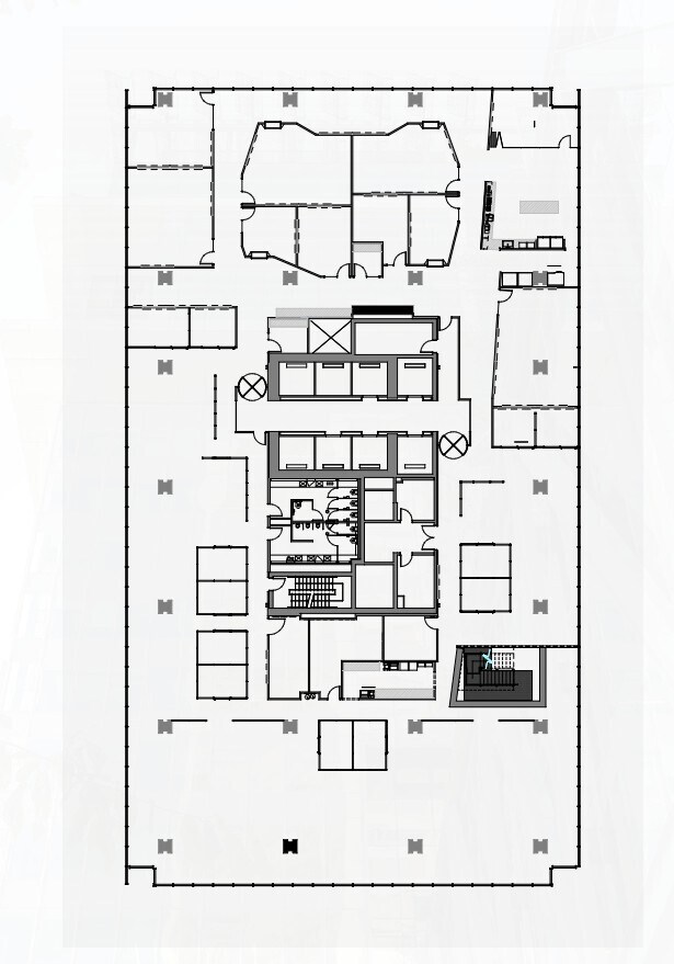 510 W Georgia St, Vancouver, BC à louer Plan d’étage– Image 1 sur 1