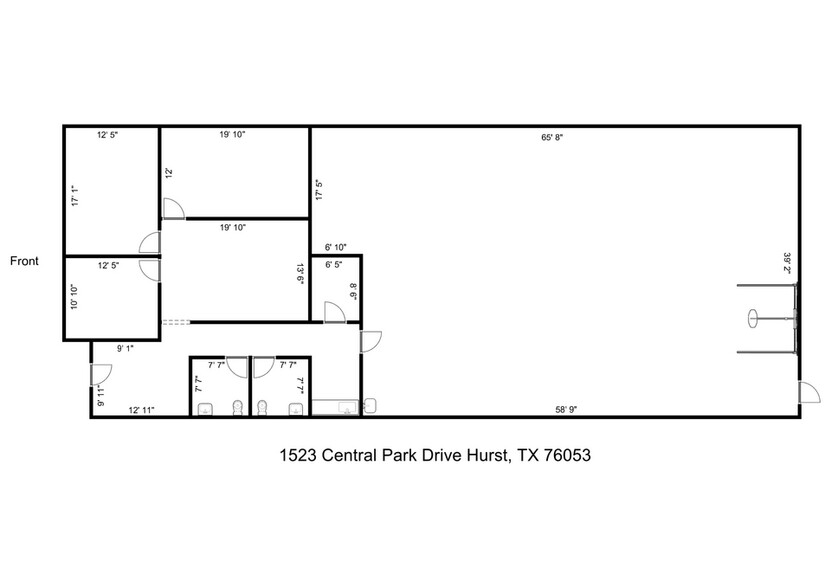 1523-1531 Central Park Dr, Hurst, TX à louer - Photo de l’immeuble – Image 3 sur 15