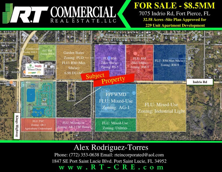 7075 Indrio Rd, Fort Pierce, FL à vendre - Photo de l’immeuble – Image 2 sur 16