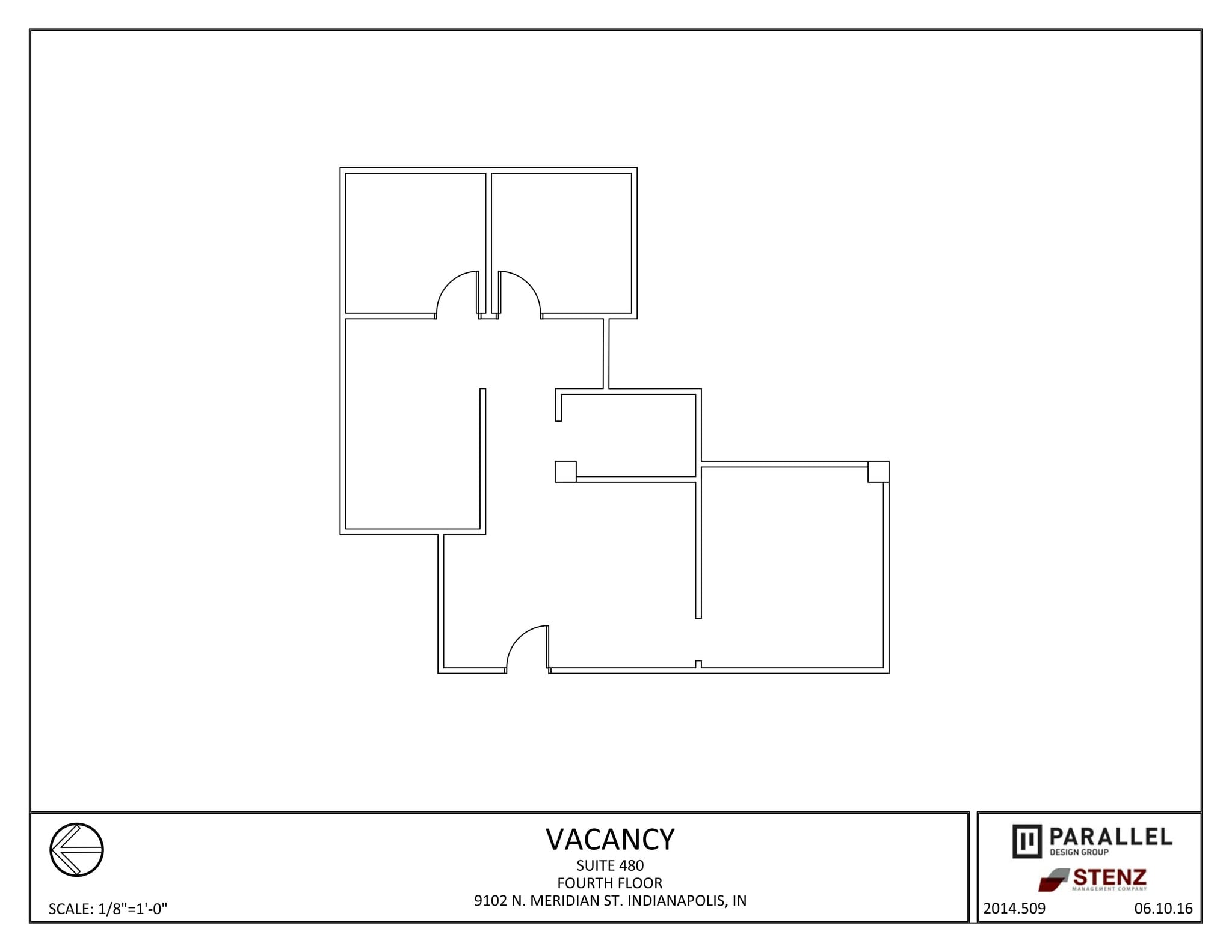 9102 N Meridian St, Indianapolis, IN à louer Plan de site– Image 1 sur 1