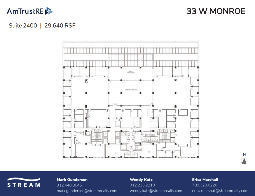 33 W Monroe St, Chicago, IL à louer Plan d’étage– Image 1 sur 1