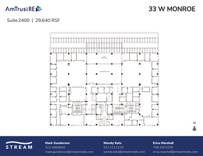 33 W Monroe St, Chicago, IL à louer Plan d’étage– Image 1 sur 1