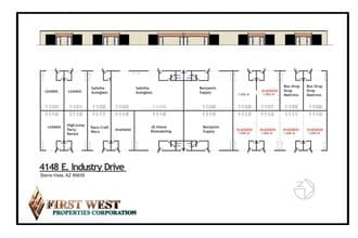 4148 Industry Dr, Sierra Vista, AZ à louer Plan de site– Image 1 sur 1