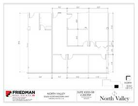 30500 Northwestern Hwy, Farmington Hills, MI à louer Plan d’étage– Image 2 sur 3