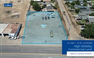 Plus de détails pour Main Street, Lamont, CA - Terrain à vendre