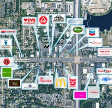 249 W State Road 436, Altamonte Springs, FL - Vue aérienne  vue de carte