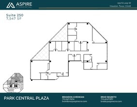 1111 N Loop W, Houston, TX à louer Plan d’étage– Image 1 sur 1