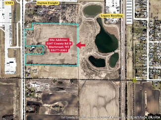 Plus de détails pour 3247 County Highway H, Sturtevant, WI - Terrain à vendre