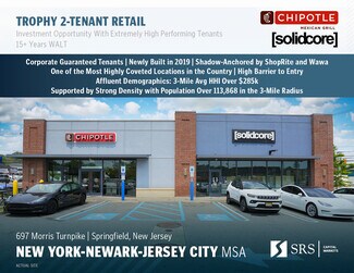 Plus de détails pour 697 Morris Tpke, Springfield, NJ - Local commercial à vendre