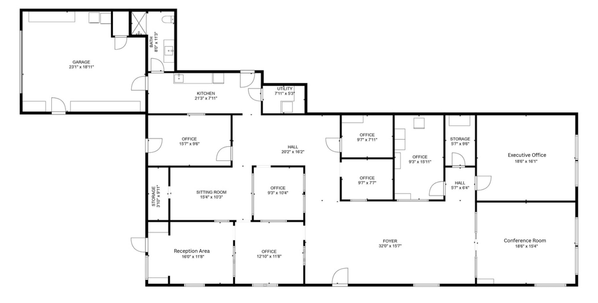 8701 N Palafox St, Pensacola, FL à vendre Plan d’étage– Image 1 sur 22