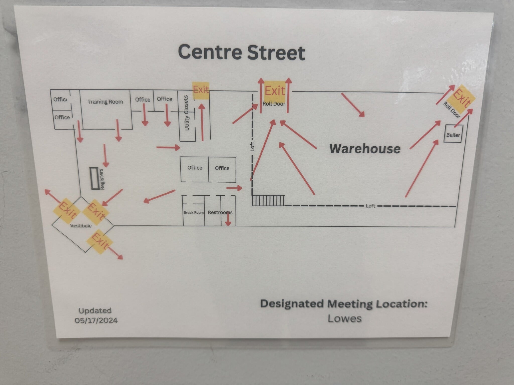 863 Centre St, Ridgeland, MS à louer Plan d’étage– Image 1 sur 1