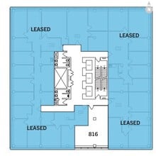 10107-10119 Jasper Av NW, Edmonton, AB à louer Plan d’étage– Image 1 sur 1