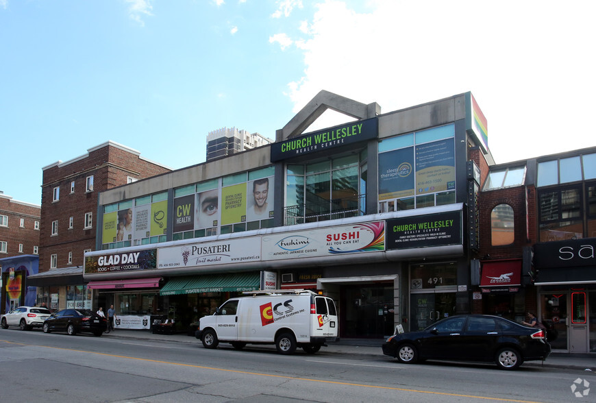 491-499 Church St, Toronto, ON à louer - Photo de l’immeuble – Image 1 sur 5