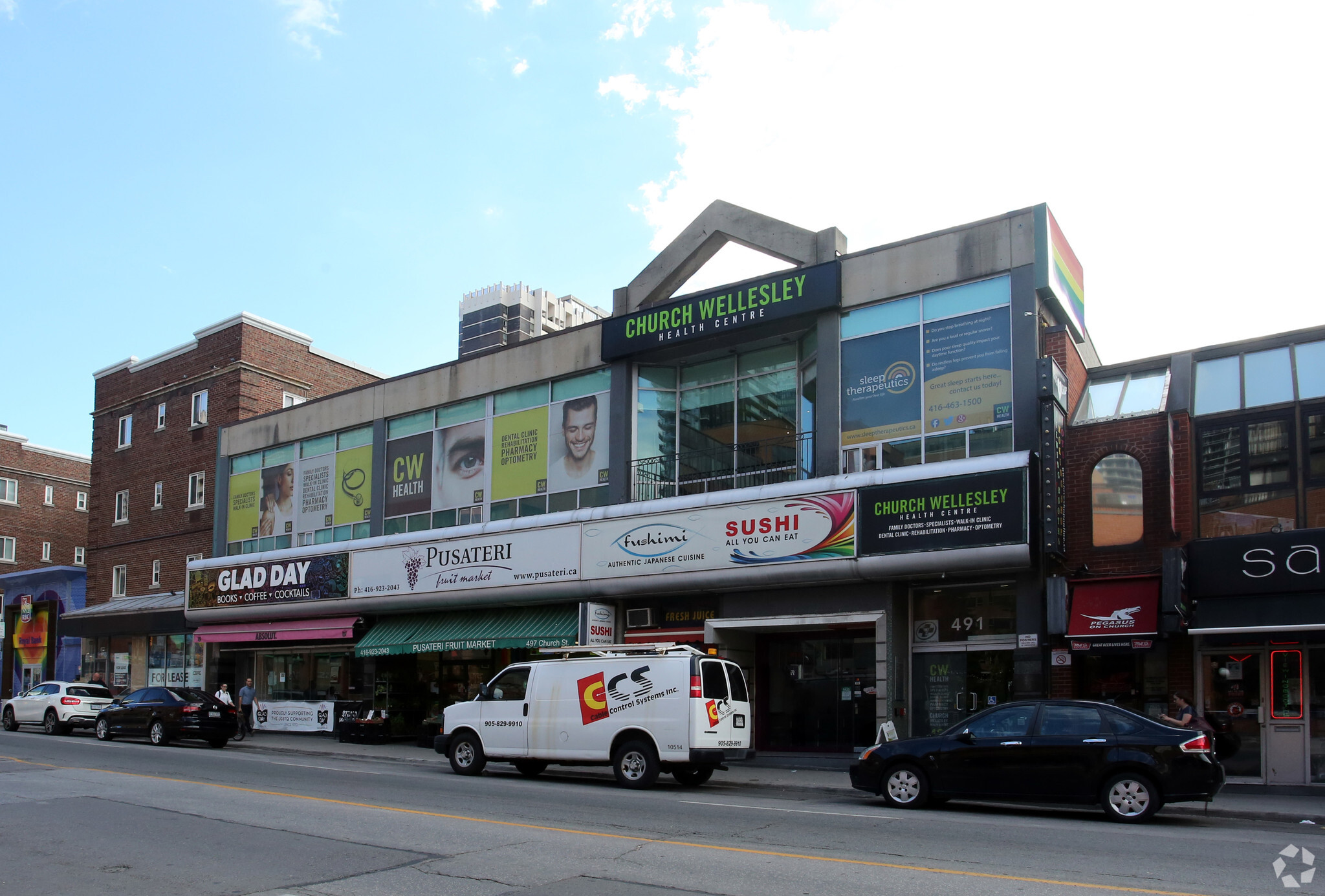 491-499 Church St, Toronto, ON à louer Photo de l’immeuble– Image 1 sur 6
