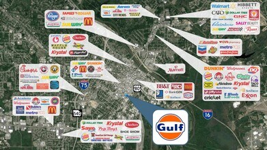 885 Martin Luther King Jr Blvd, Macon-Bibb, GA - VUE AÉRIENNE  vue de carte - Image1