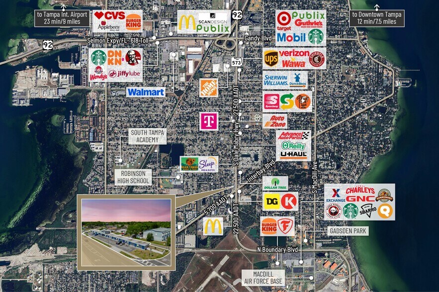 6409 S Dale Mabry Hwy, Tampa, FL à vendre - Photo de l’immeuble – Image 2 sur 28